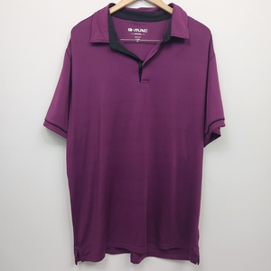 G Mac Apparel Purple Short Sleeve Golf Polo Shirt‎ Men's XXL